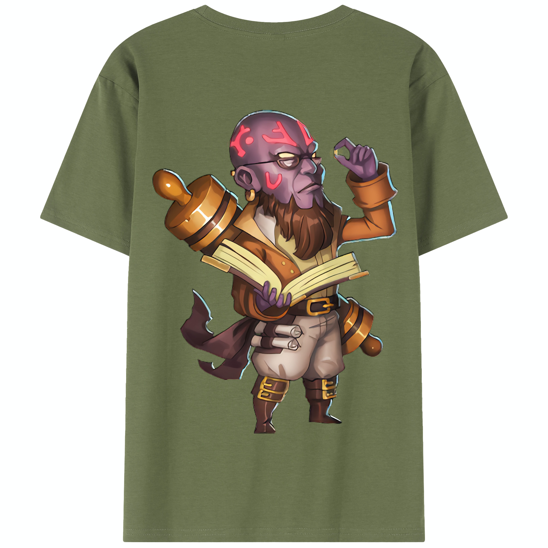 リーグ・オブ・レジェンド League of Legends LOL 綿100％半袖Tシャツ（背面プリント）